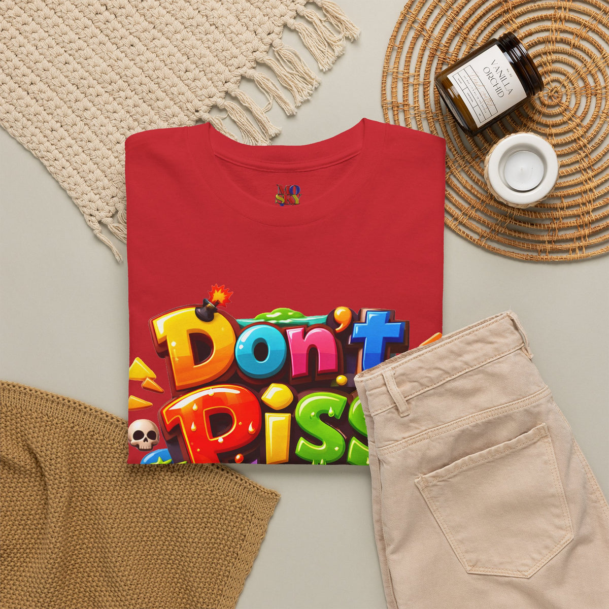 Don’t Piss Me Off Graphic Tee, Unisex Cotton Crew Neck