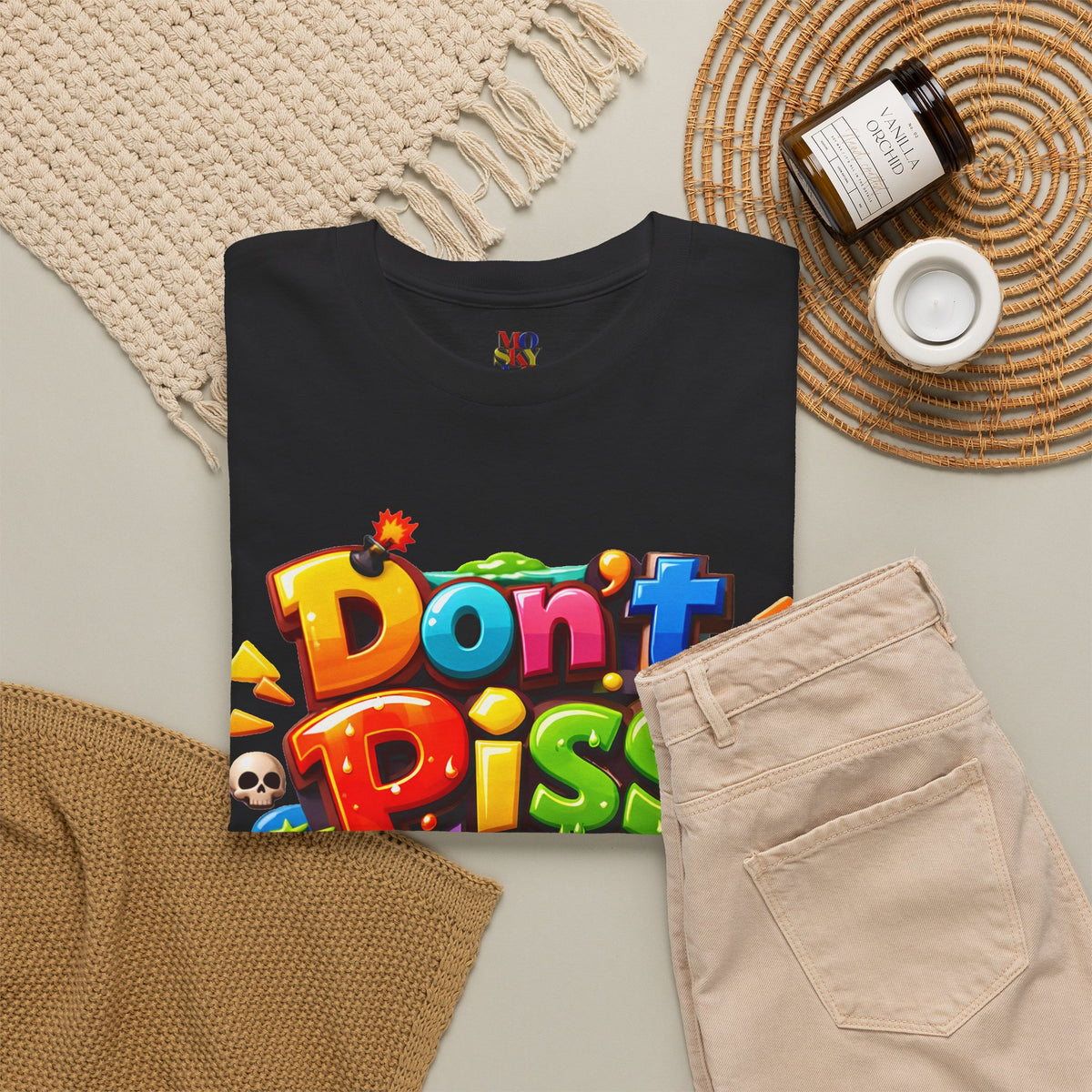 Don’t Piss Me Off Graphic Tee, Unisex Cotton Crew Neck