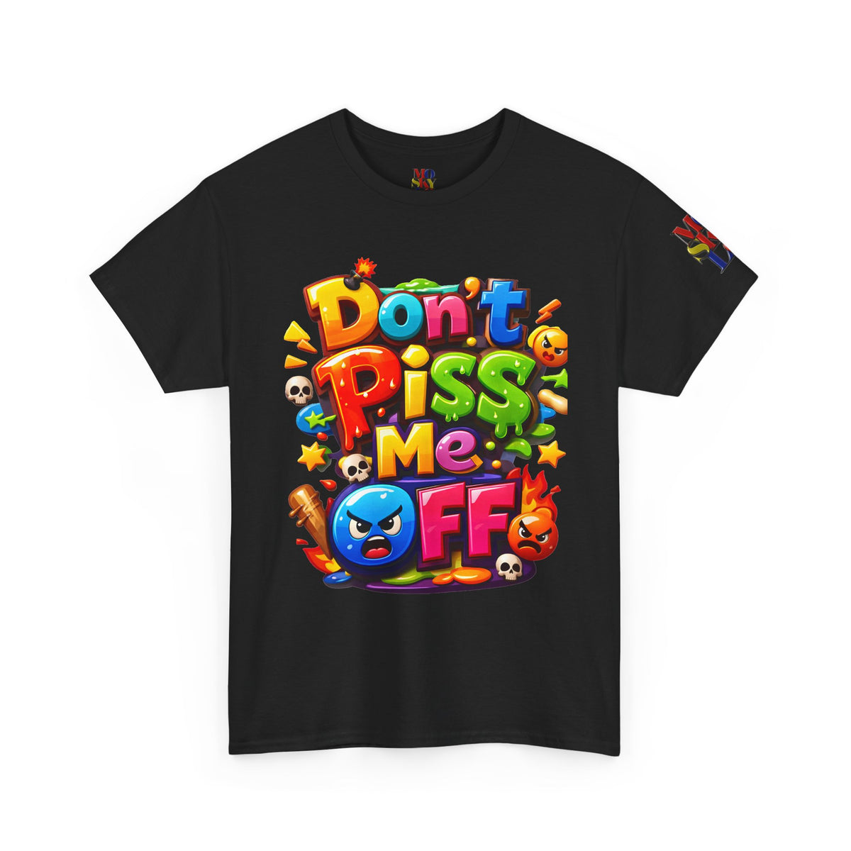 Don’t Piss Me Off Graphic Tee, Unisex Cotton Crew Neck