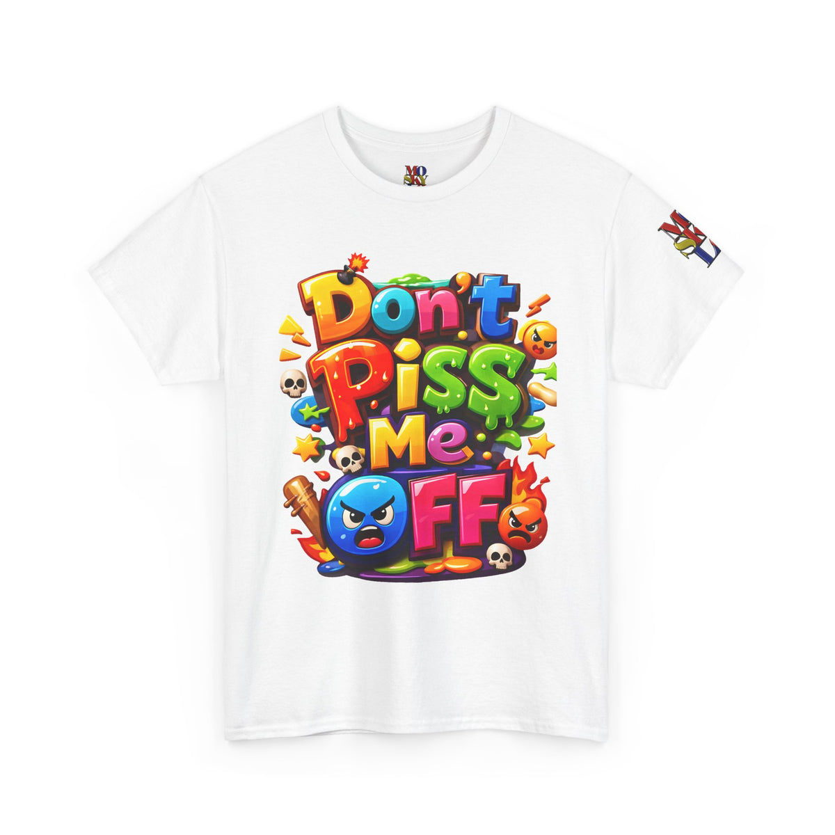 Don’t Piss Me Off Graphic Tee, Unisex Cotton Crew Neck