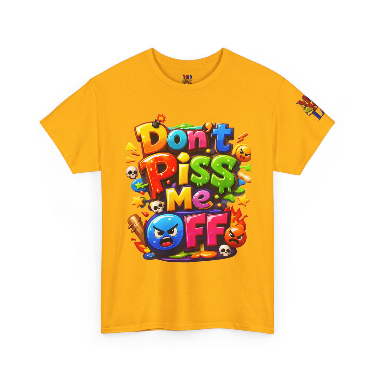 Don’t Piss Me Off Graphic Tee, Unisex Cotton Crew Neck